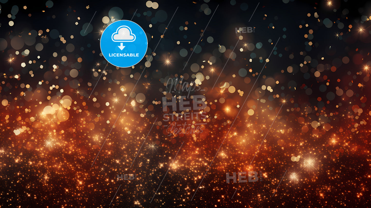 New Years Eve - A Blurry Image Of A Red And White Light