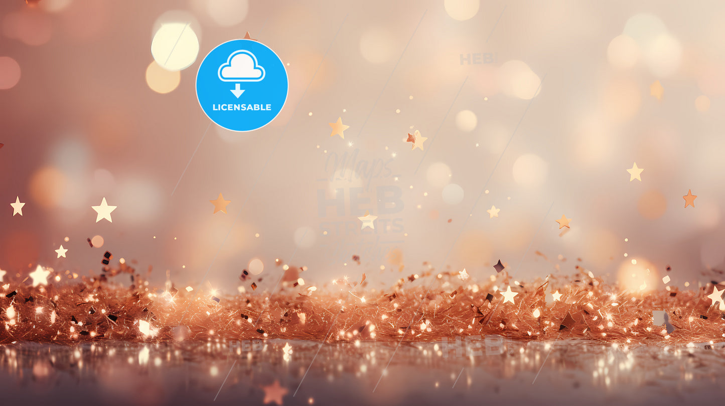 New Years Eve - A Gold And Silver Glitter