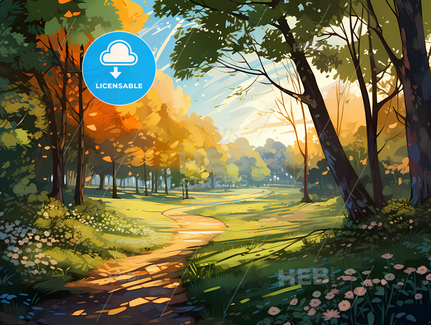 A Path Through A Forest