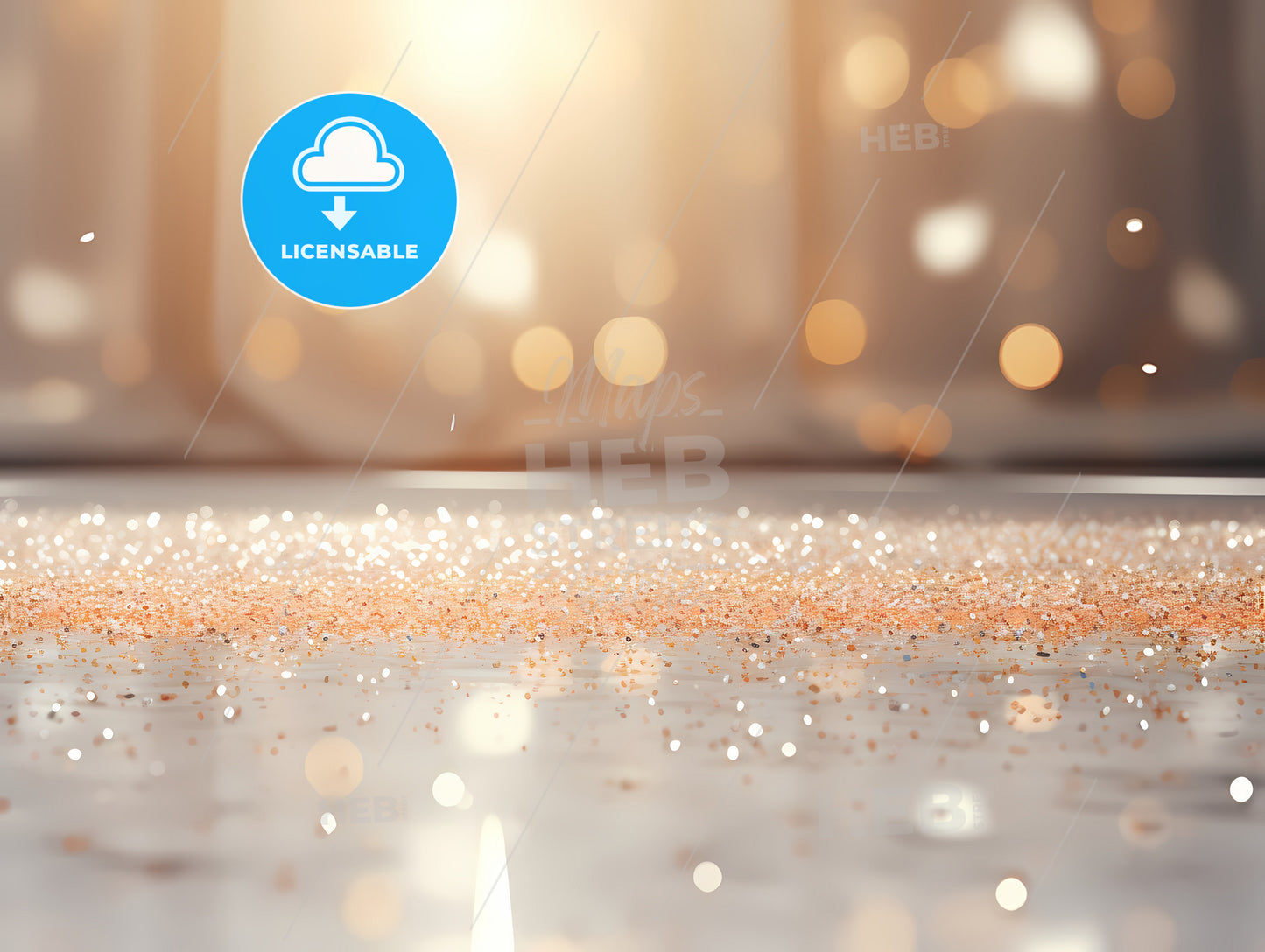 A Glitter On The Floor