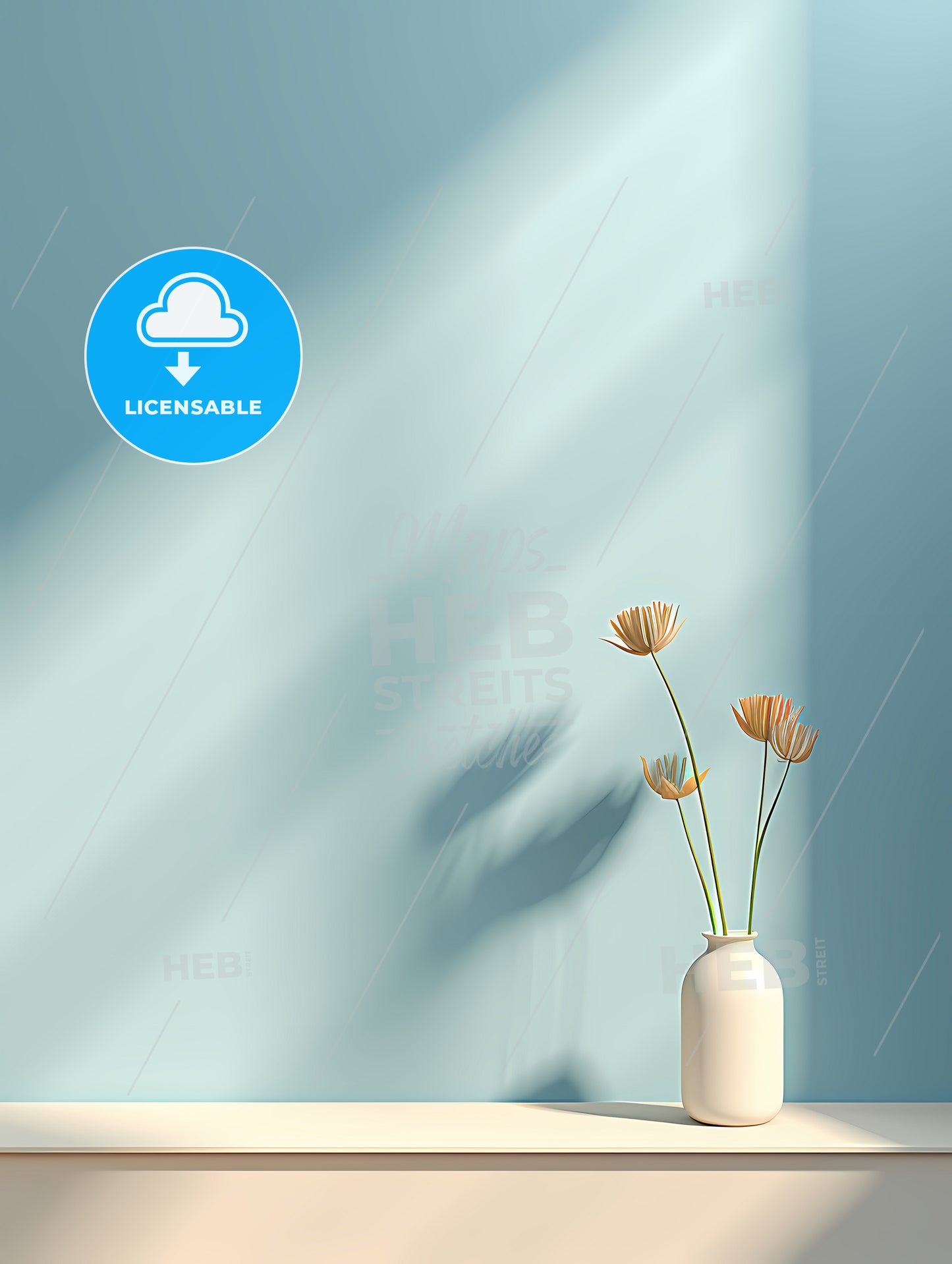 A Vase With Flowers In It