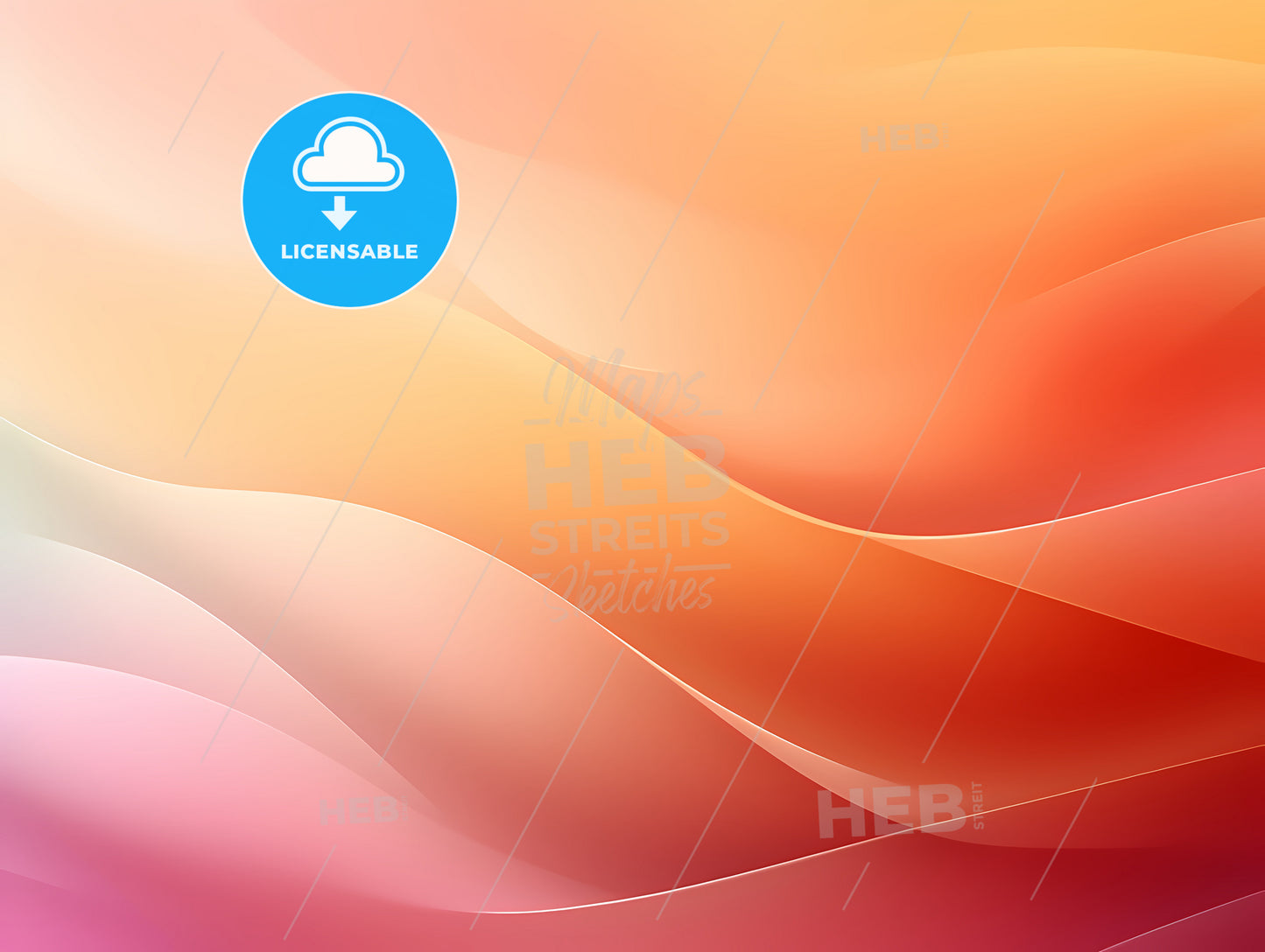 A Colorful Background With Waves