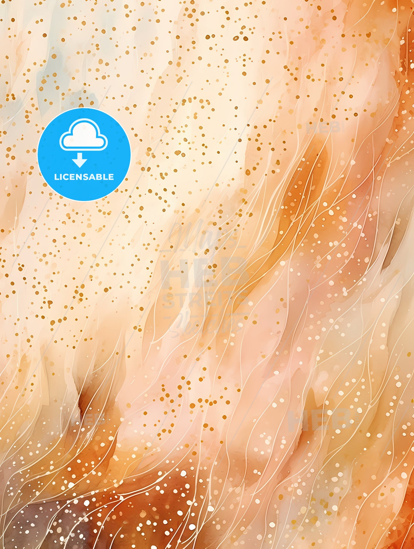 A Close Up Of A Painting