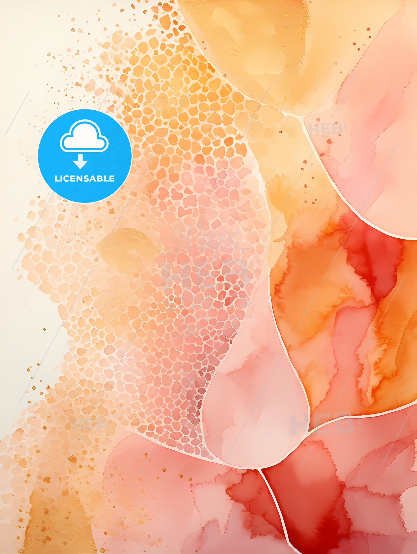 A Close Up Of A Painting