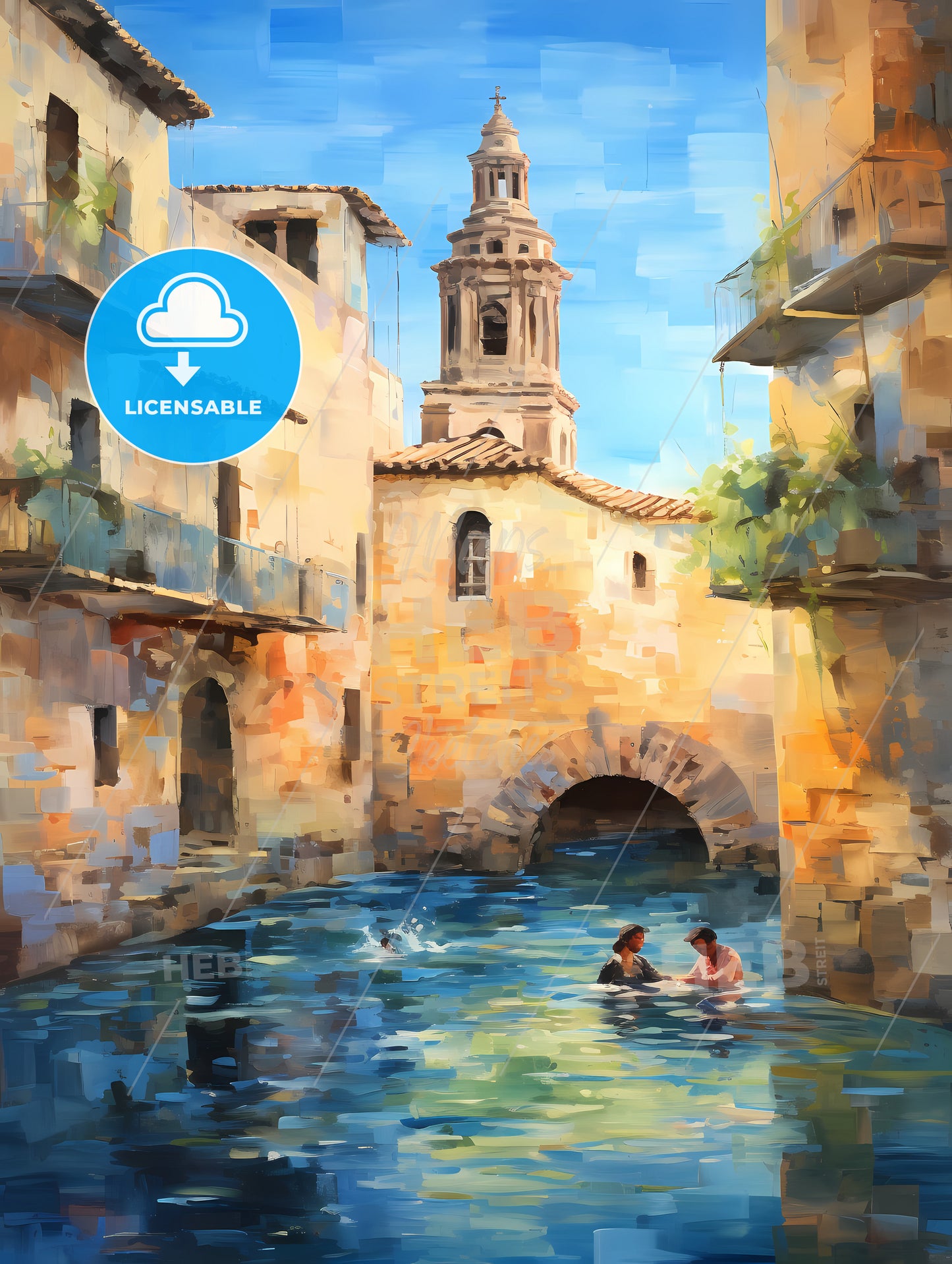 The Bath - A Water In A Small Town