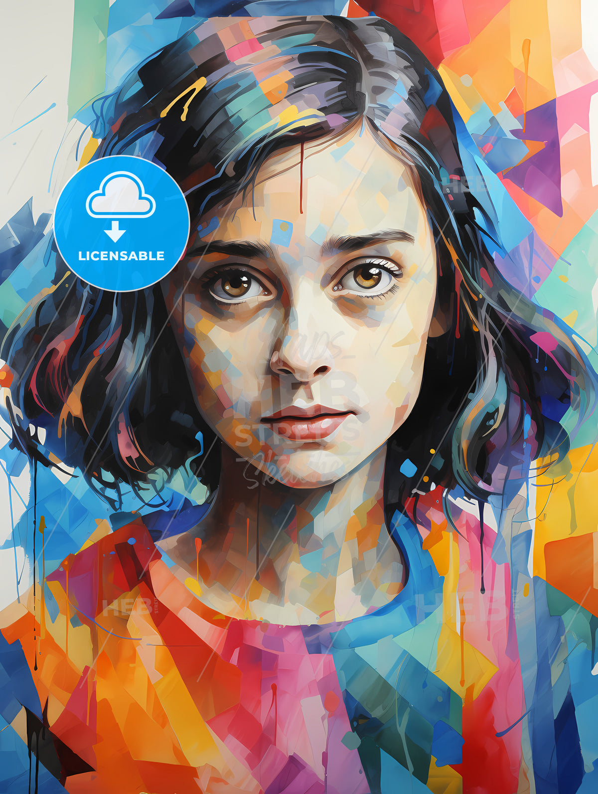 Anne Frank - A Woman With Short Hair