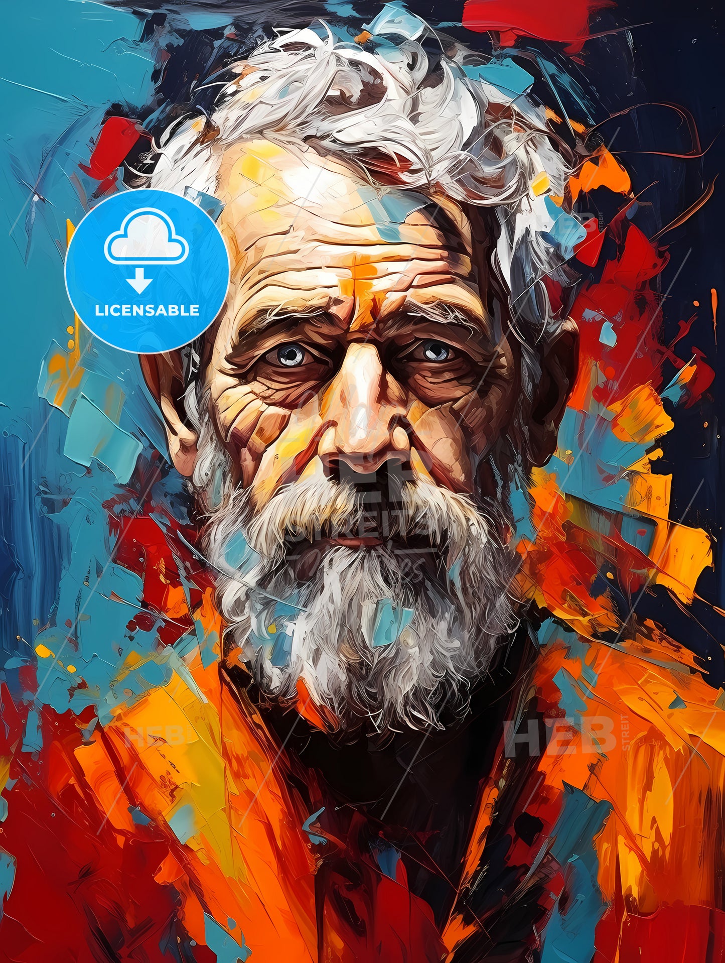 Aristotle - A Painting Of A Man With A Beard