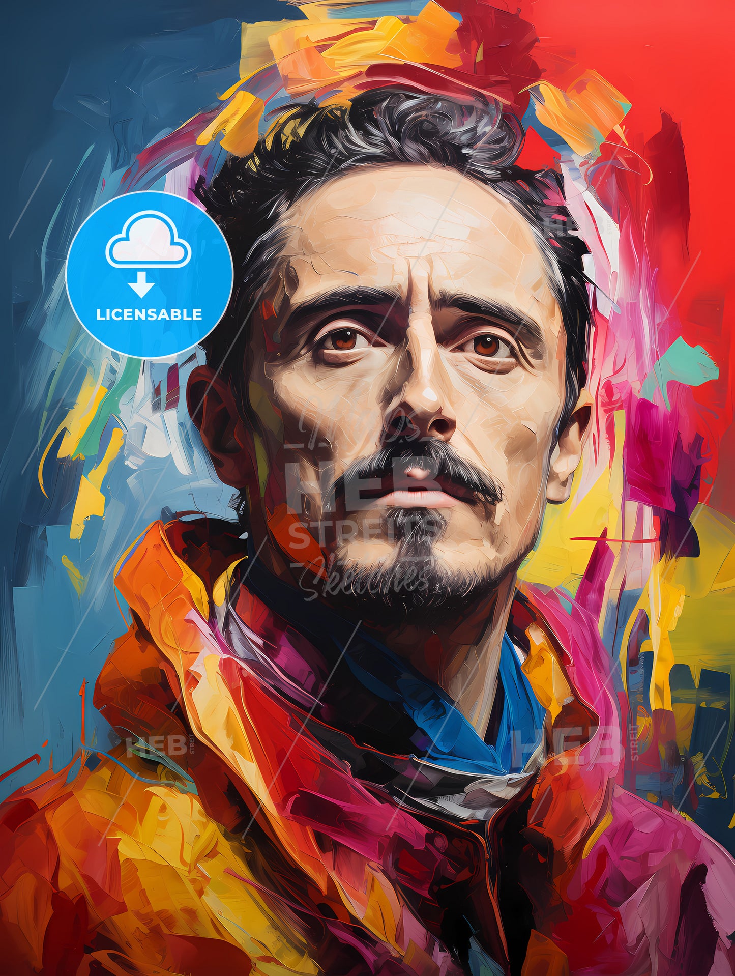 El Greco - A Man With A Mustache And Beard