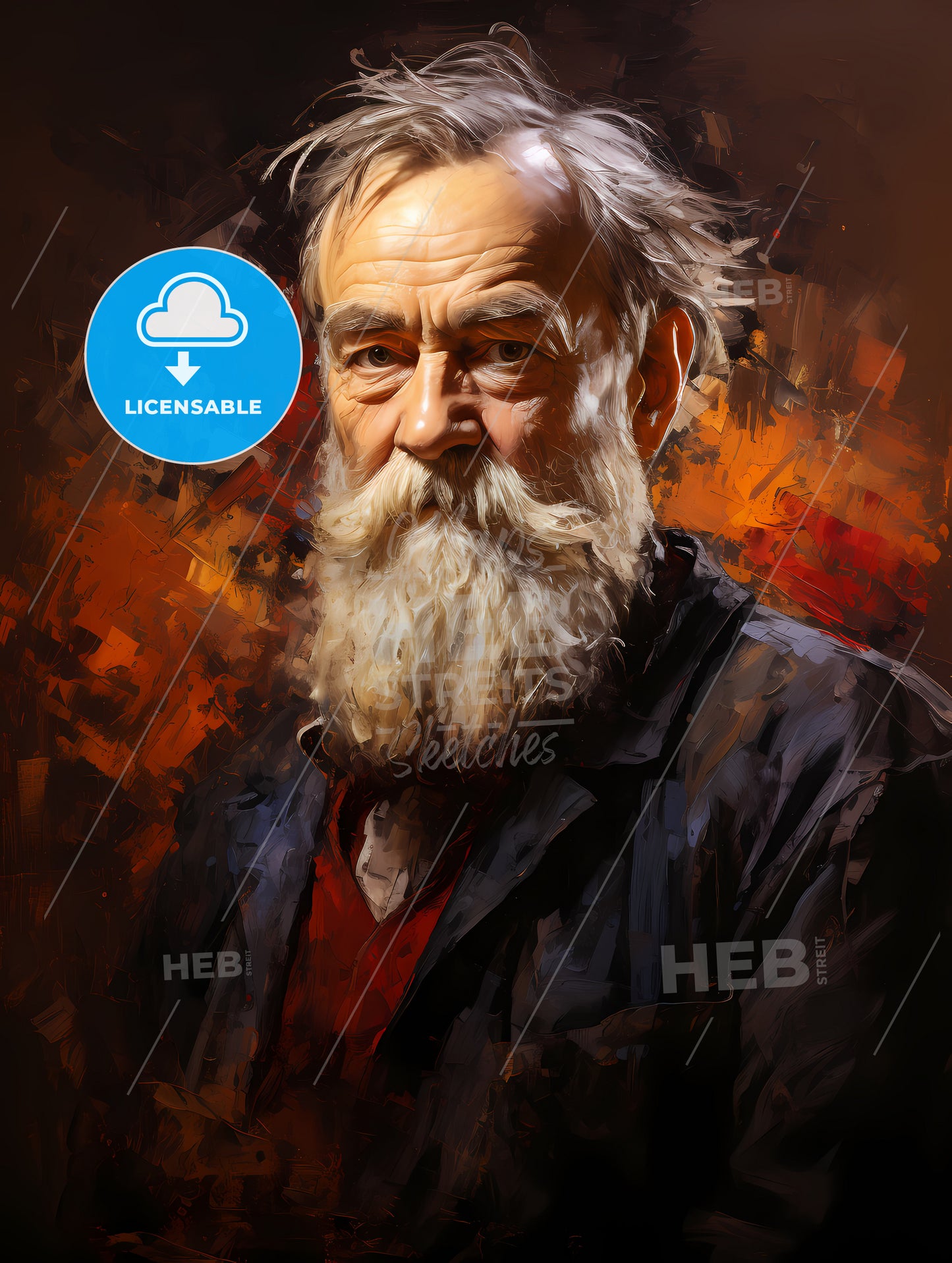 Galileo - A Man With A White Beard