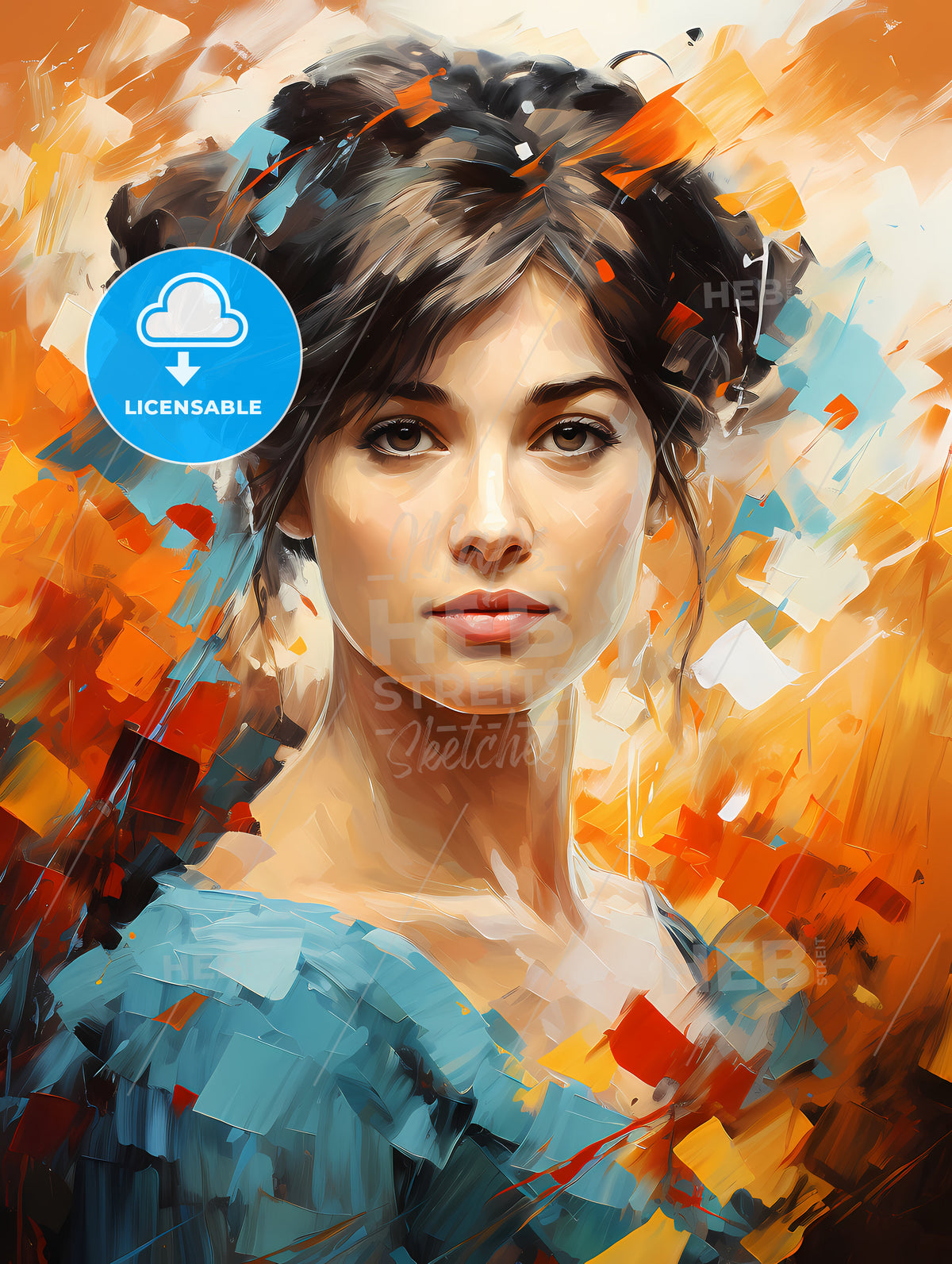 Jane Austen - A Painting Of A Woman