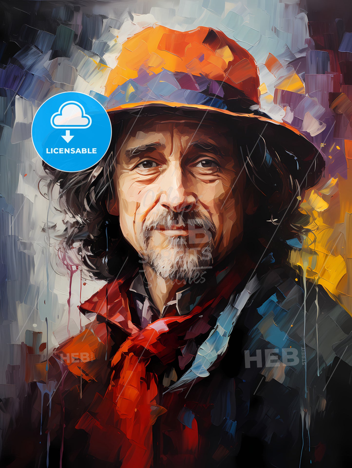 Rembrandt - A Painting Of A Man Wearing A Hat