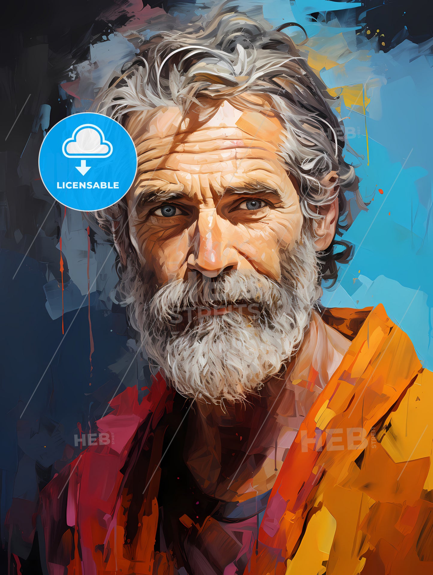 Thales Of Miletus - A Man With A Beard