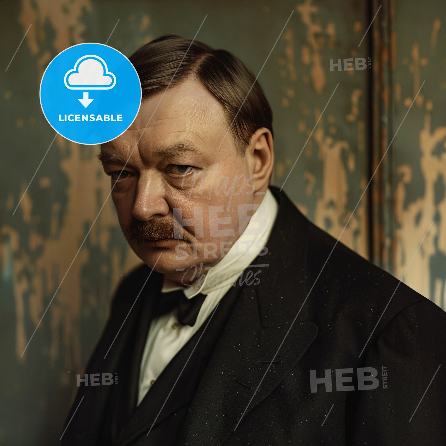 Alexander Glazunov, 1865 - 1936, Russian composer - A Man In A Suit