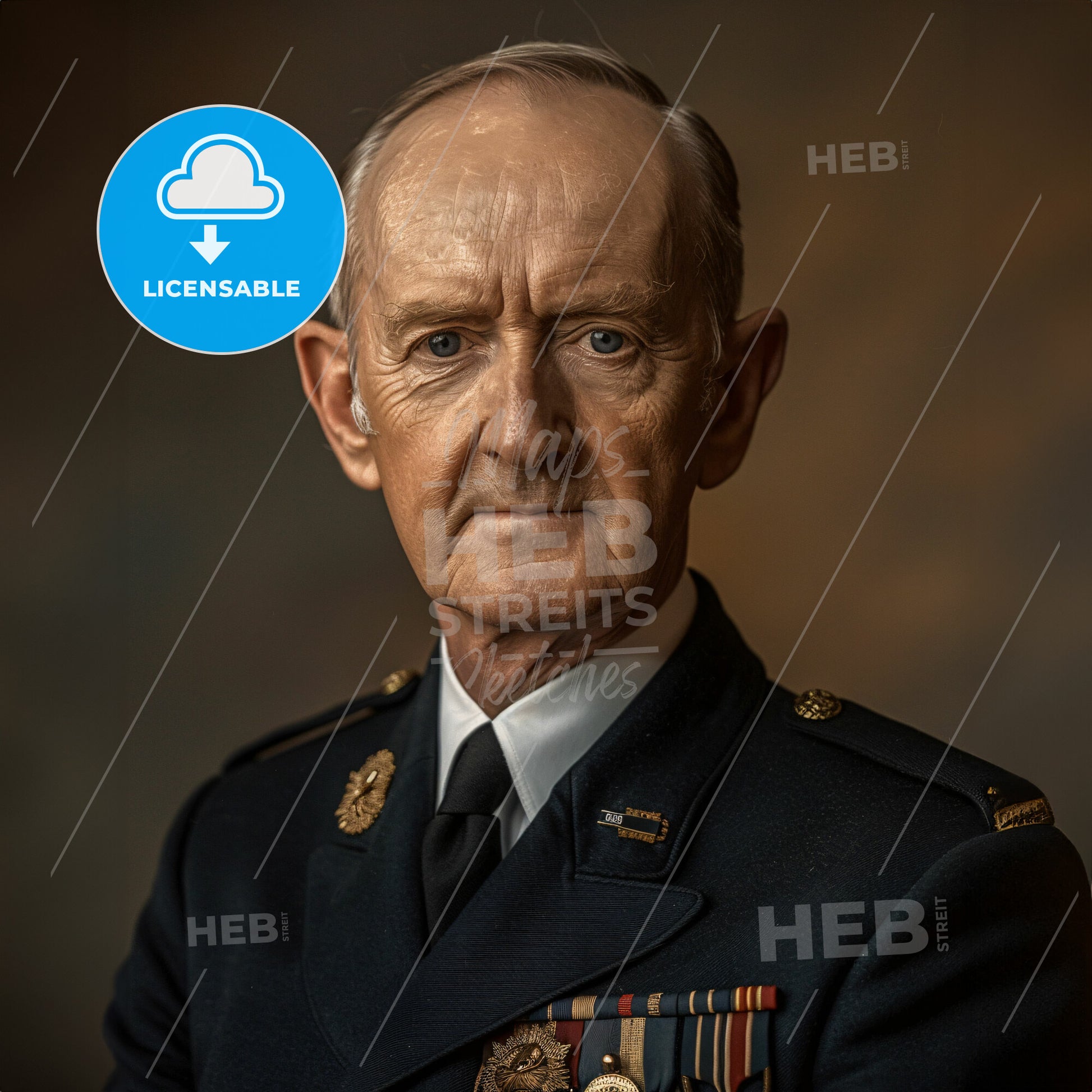 Andrew Cunningham, 1883 - 1963, British Admiral of the Fleet - A Man In A Military Uniform