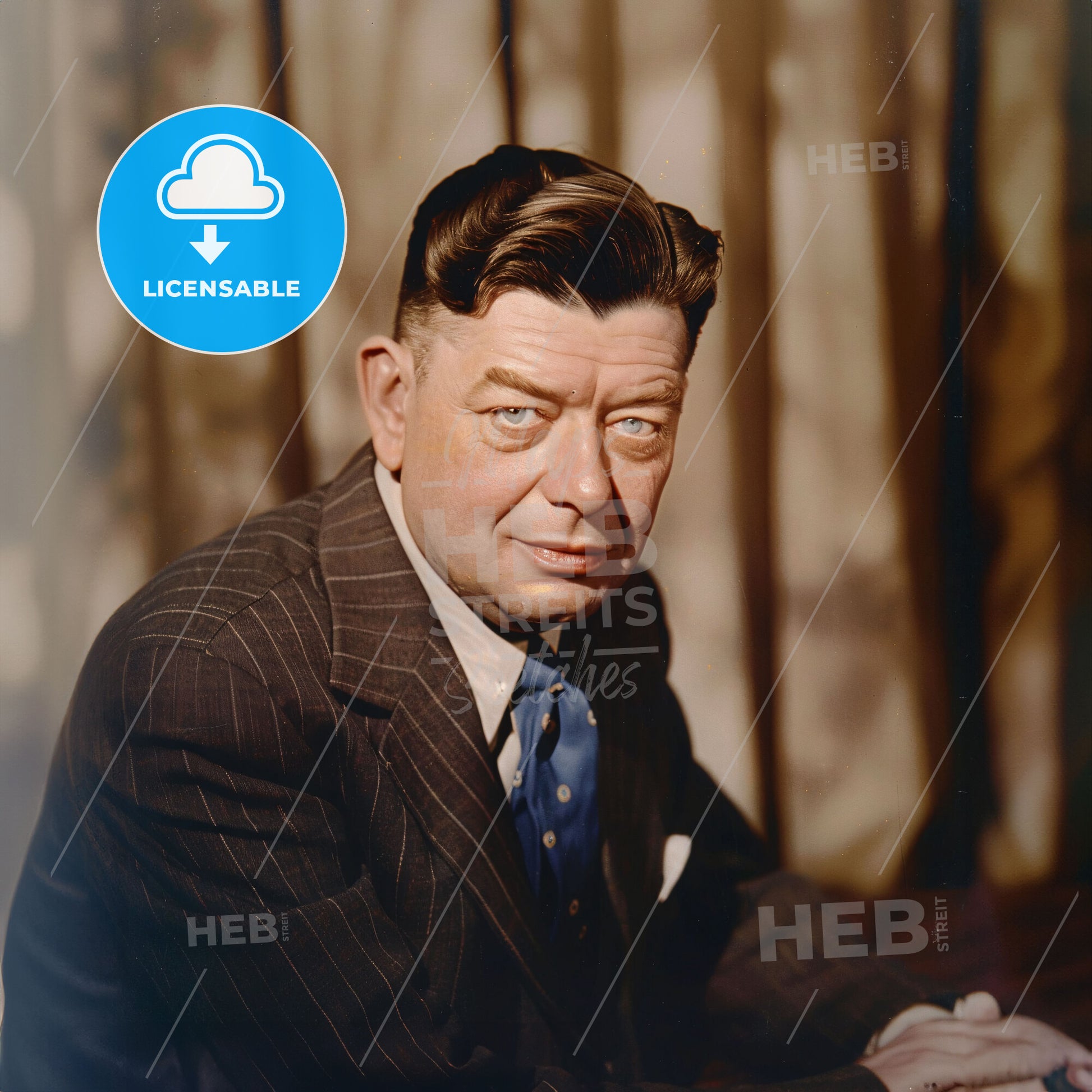 Arthur Godfrey, 1903 - 1983, American radio and TV host - A Man In A Suit