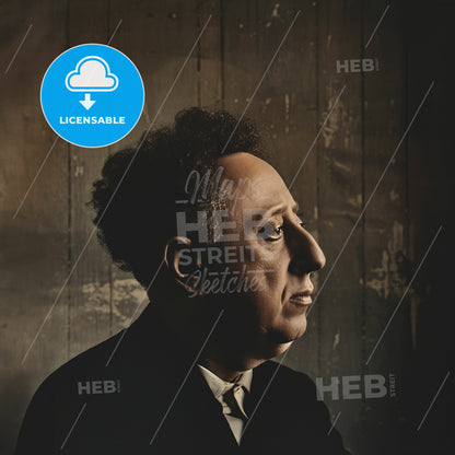 Arthur Rubinstein, 1887 - 1982, Polish-American pianist - A Man In A Suit