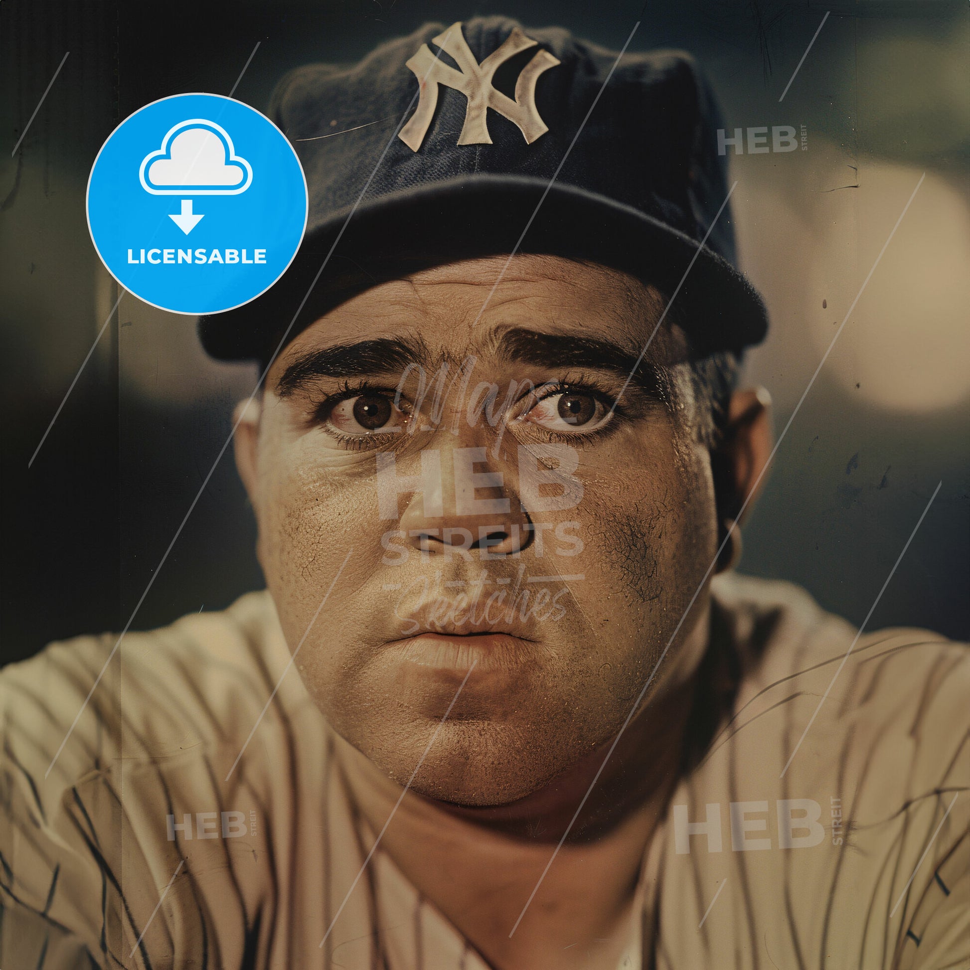 David Wells Babe Baseball Hat Pitcher David Wells Babe Ruth Hat