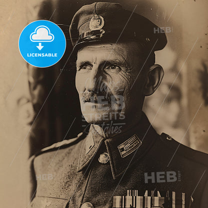 Bernard Montgomery, 1887 - 1976, British Field Marshal - A Man In A Military Uniform