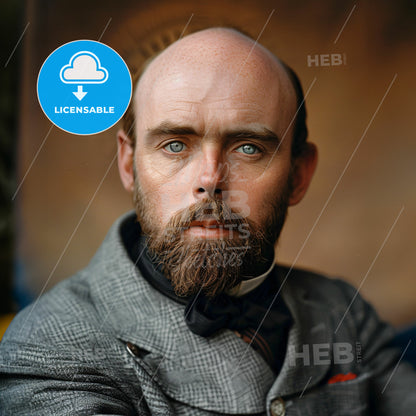 Charles Francis Adams Jr., 1835 - 1915, American railway executive - A Man With A Beard And Mustache