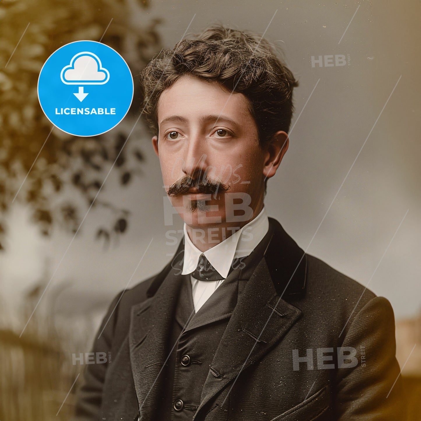 Christiaan Eijkman, 1858 - 1930, Dutch physician - A Man With A Mustache