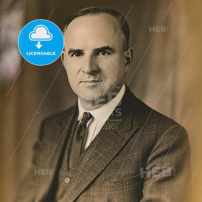 Clarence Macartney, 1879 - 1957, American Presbyterian preacher - A Man In A Suit And Tie