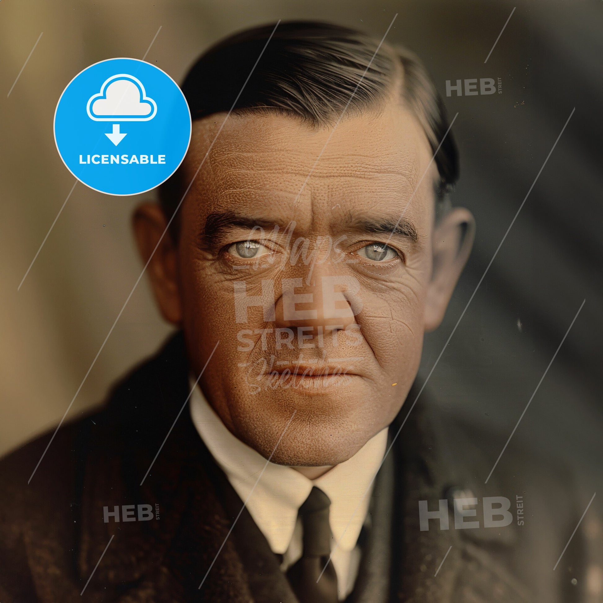 Ernest Shackleton, 1874 - 1922, British explorer - A Man In A Suit