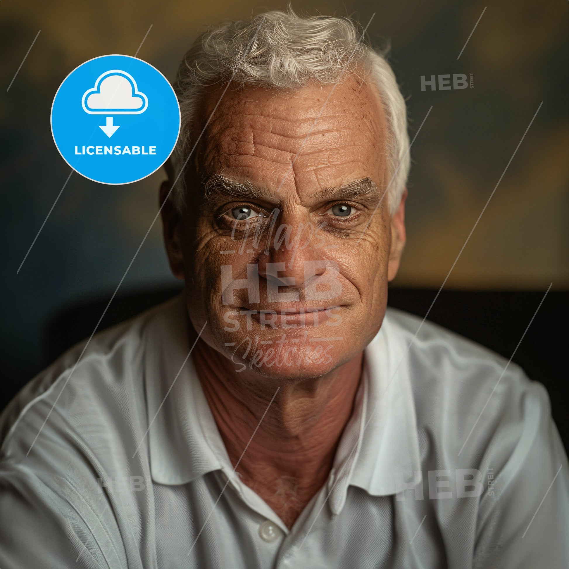 Harris Rosen, Born: 1939, American hotelier - A Man In A White Shirt