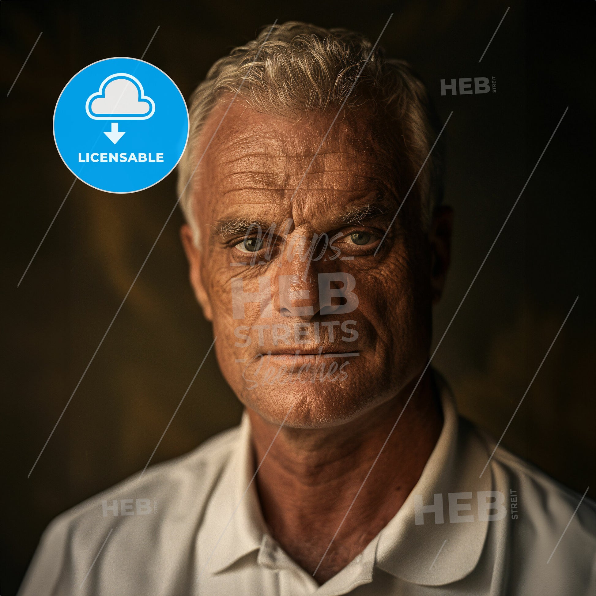 Harris Rosen, Born: 1939, American hotelier - A Man In A White Shirt