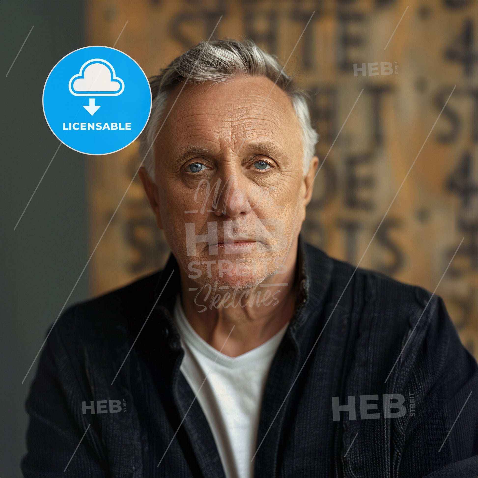 Ian Schrager, Born: 1946, American hotelier - A Man With Blue Eyes