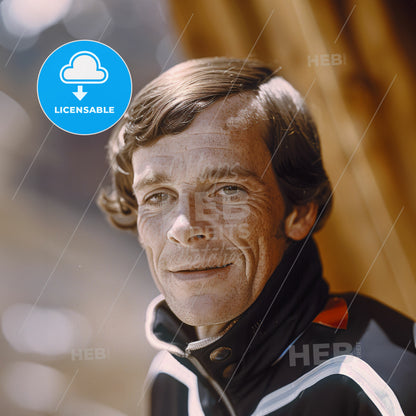 Jean-Claude Killy, Born: 1943, French alpine skier - A Man Smiling For The Camera