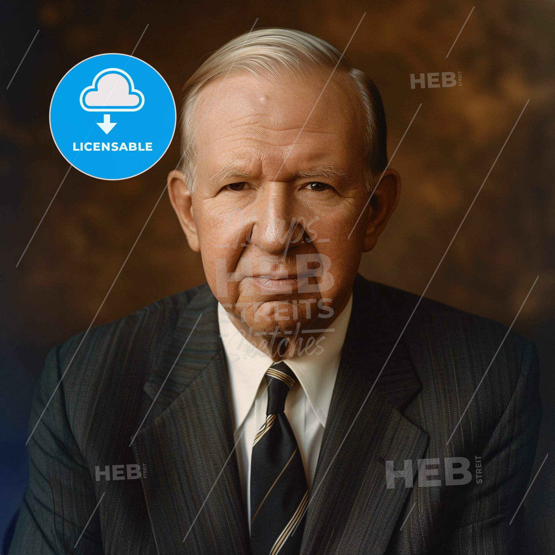 John Willard Marriott Jr., Born: 1932, American hotelier - A Man In A Suit And Tie