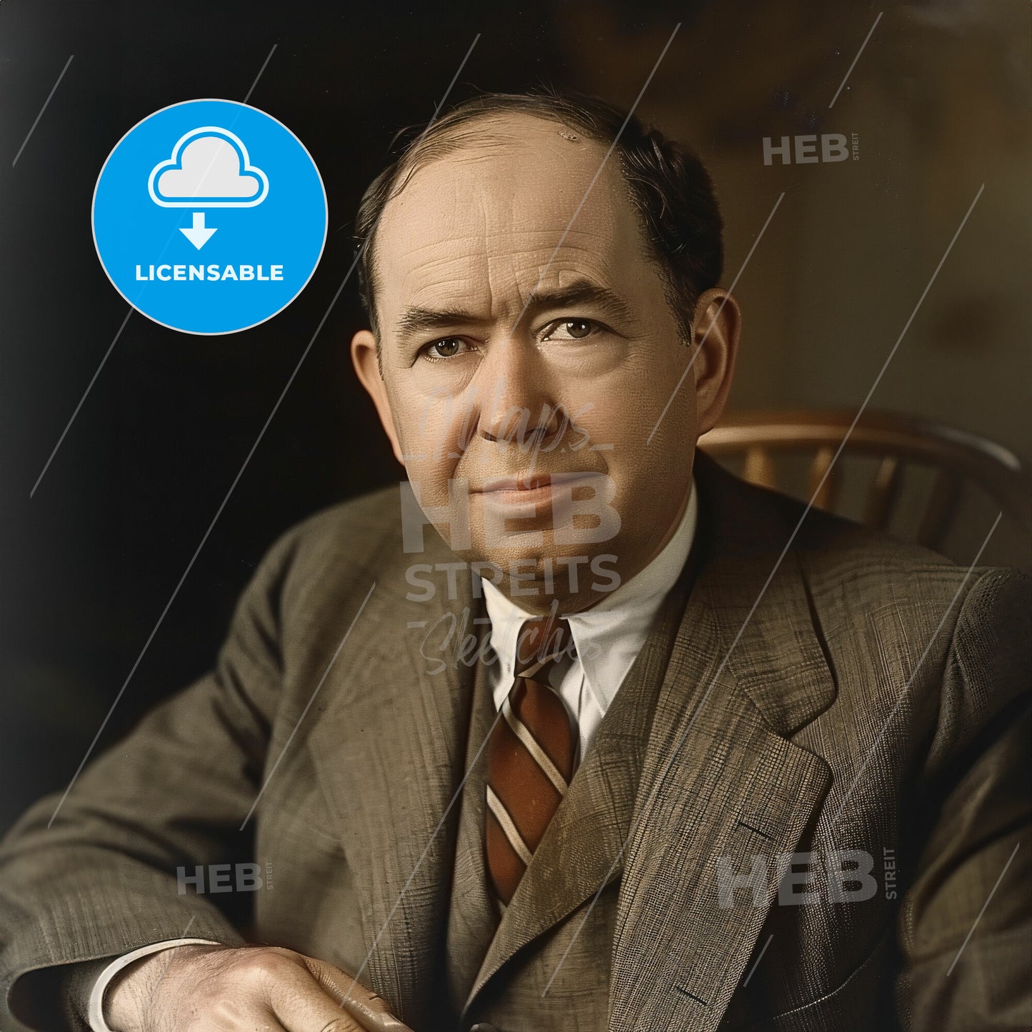 John von Neumann, 1903 - 1957, Hungarian-American mathematician - A Man In A Suit And Tie