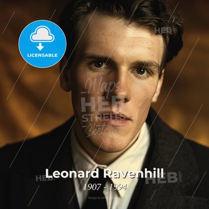 Leonard Ravenhill, 1907 - 1994, British-American preacher - A Man In A Suit And Tie Print Template