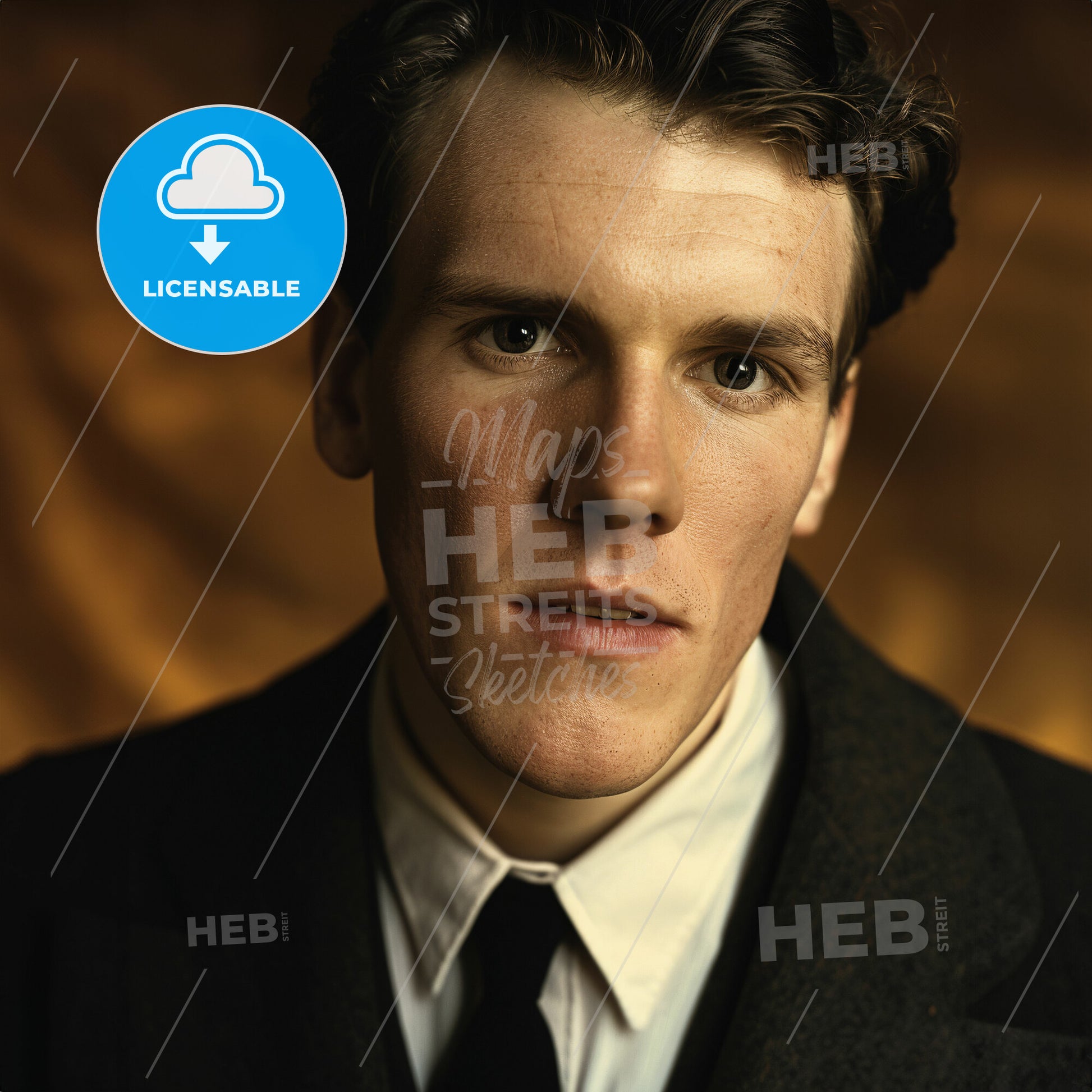 Leonard Ravenhill, 1907 - 1994, British-American preacher - A Man In A Suit And Tie