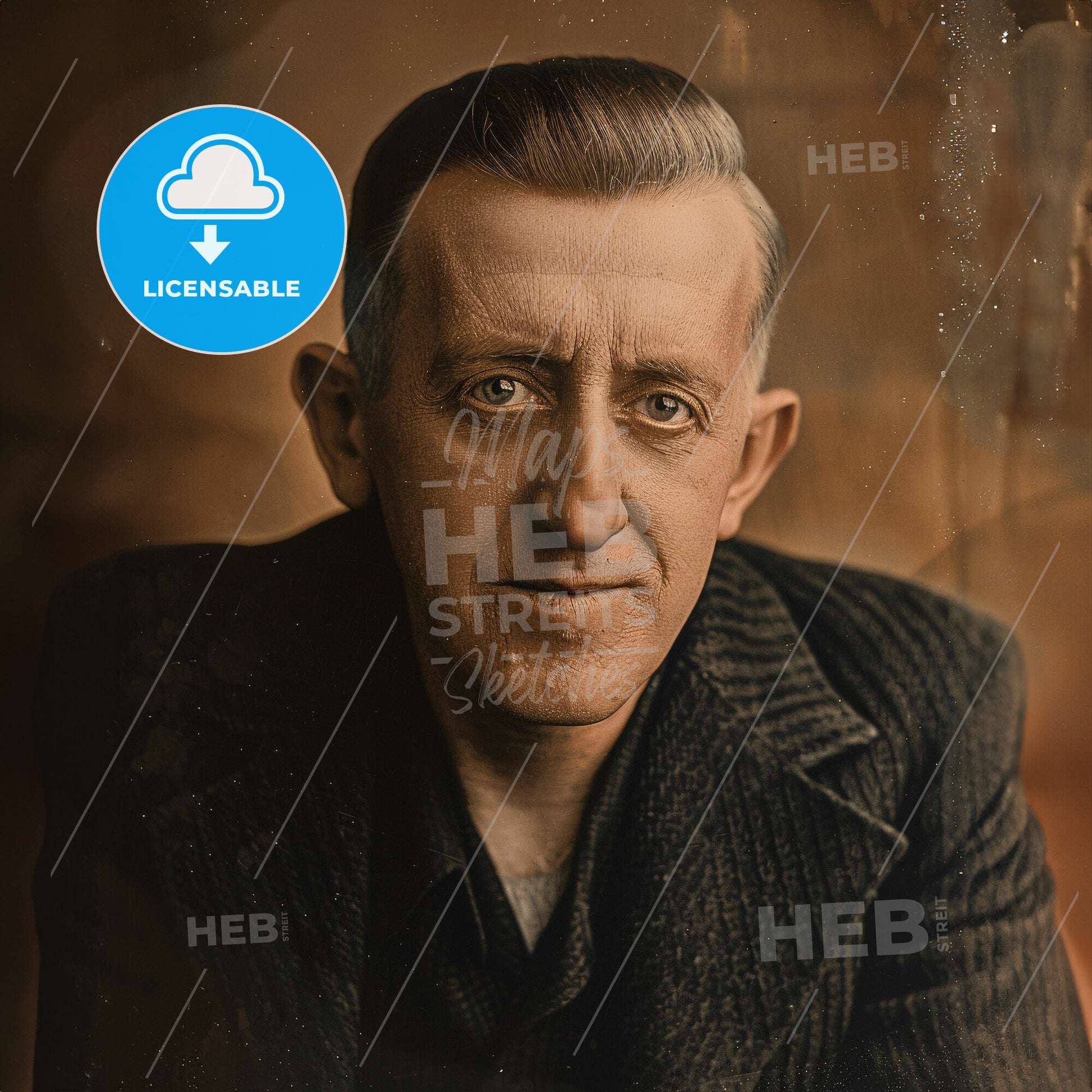 Maxwell Bodenheim, 1892 - 1954, American poet and novelist - A Man In A Suit