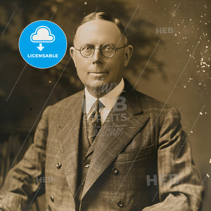 Percy Rockefeller, 1878 - 1934, American banker and financier - A Man In A Suit And Tie