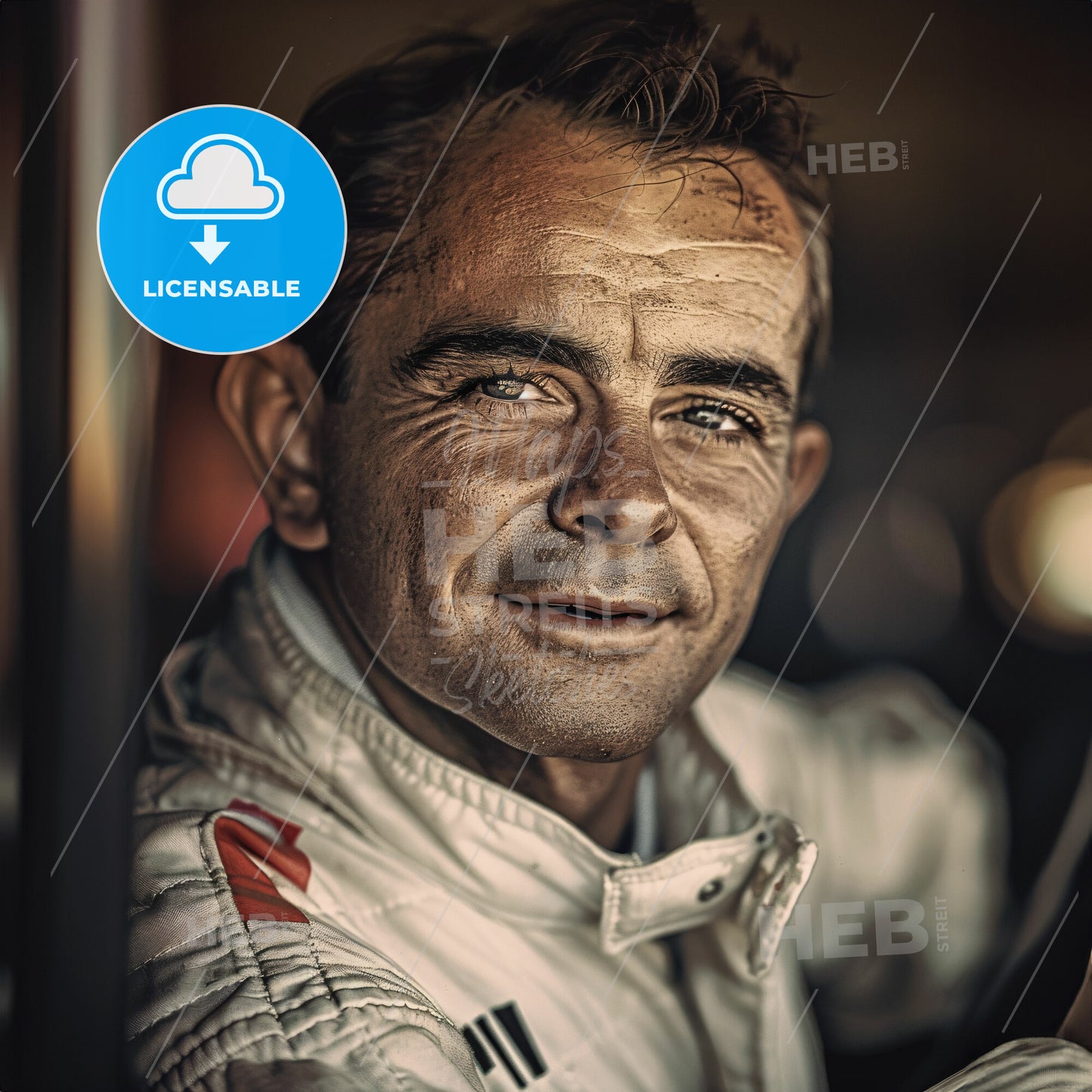 Phil Hill, 1927 - 2008, American racing driver - A Man In A White Jacket