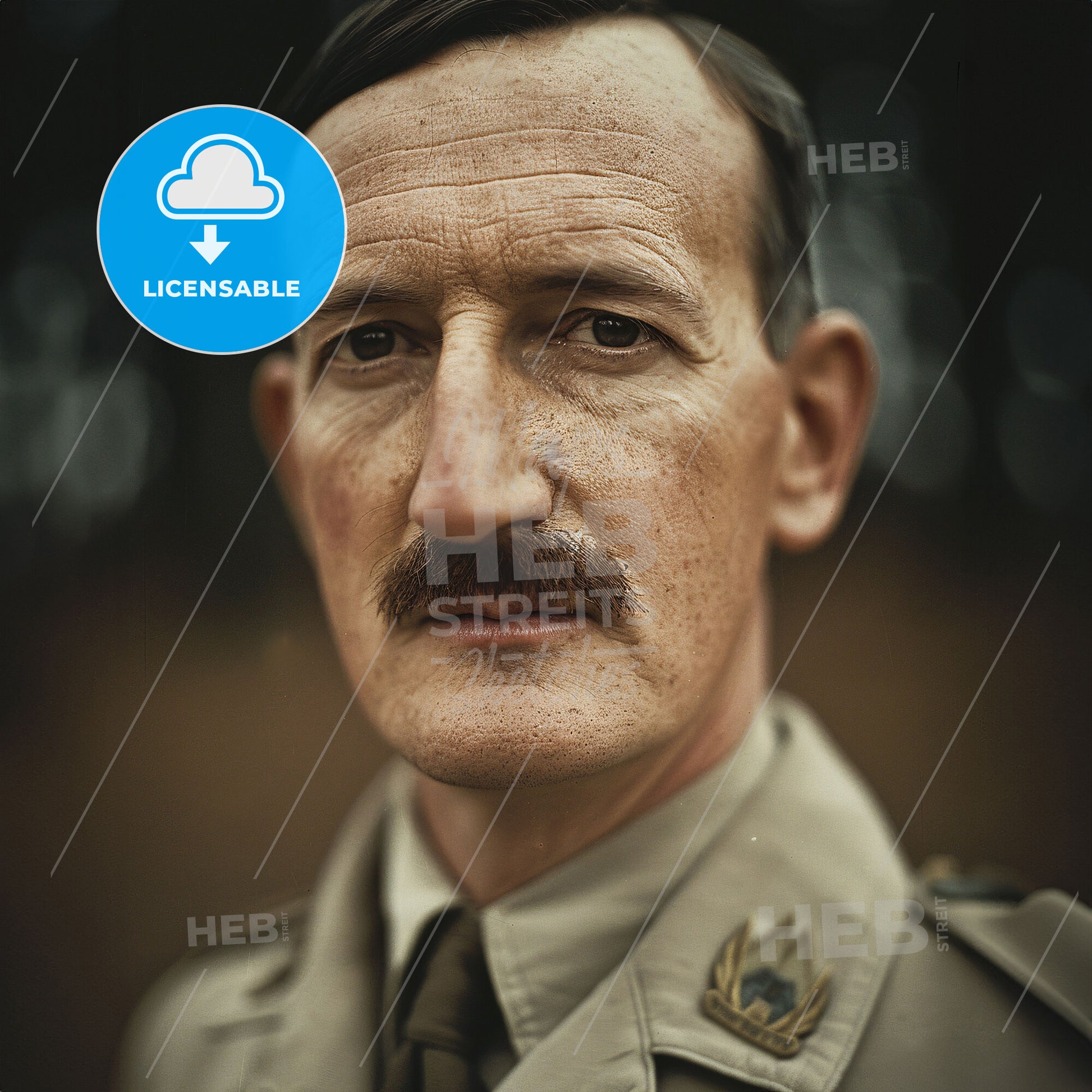 Philippe Leclerc de Hauteclocque, 1902 - 1947, French General - A Man With A Mustache