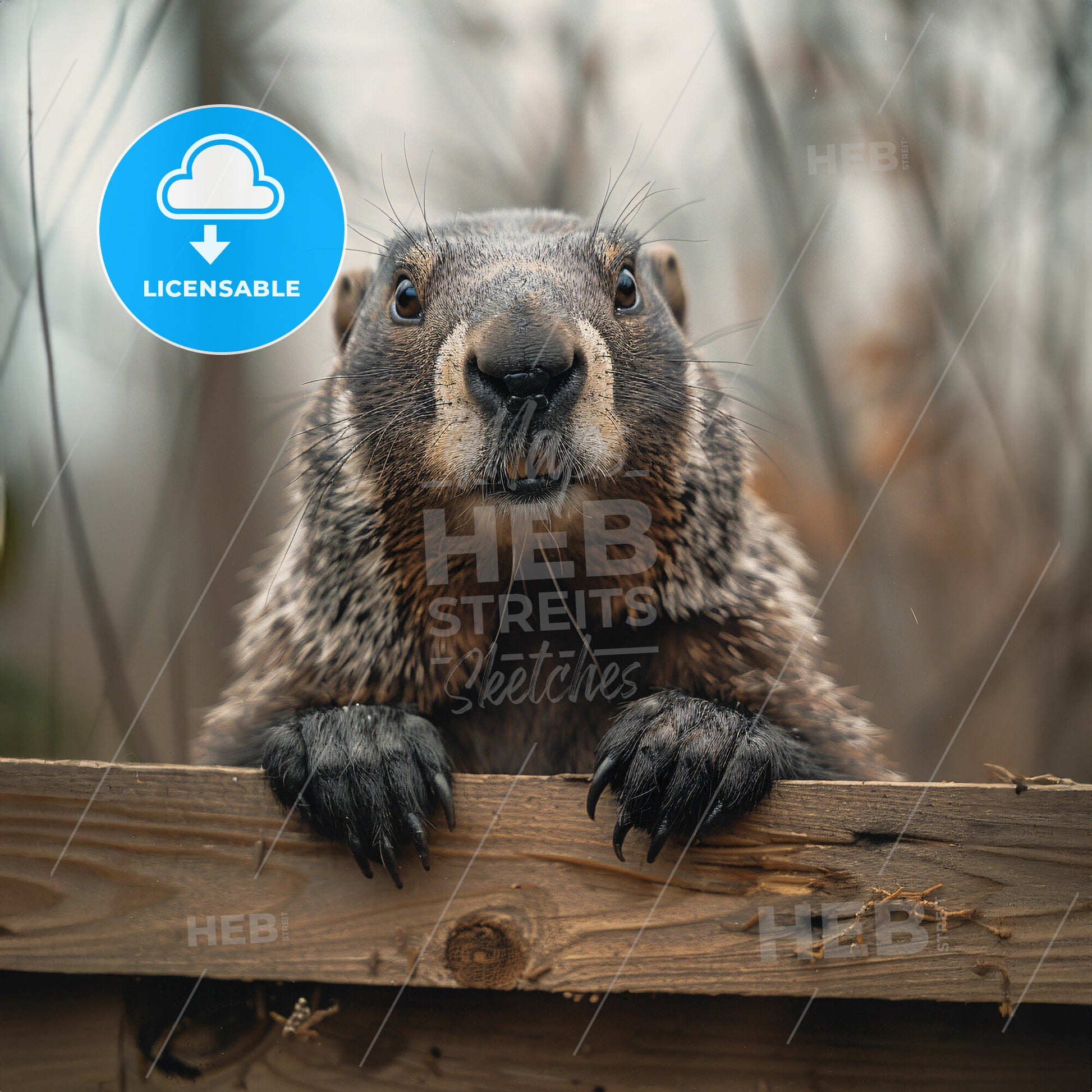 Punxsutawney Phil, Born: 1886, Groundhog - A Close Up Of An Animal