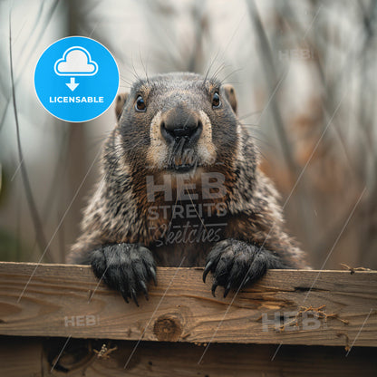 Punxsutawney Phil, Born: 1886, Groundhog - A Close Up Of An Animal