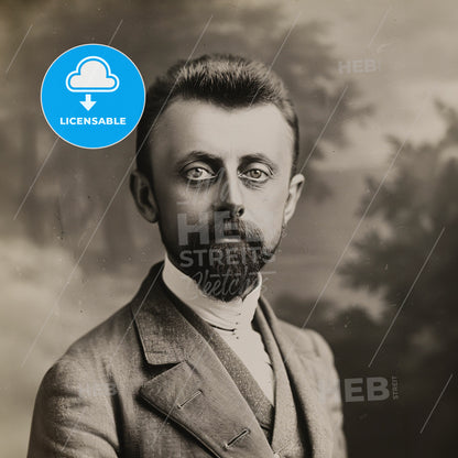 Raffaele Garofalo, 1851 - 1934, Italian criminologist - A Man With A Beard