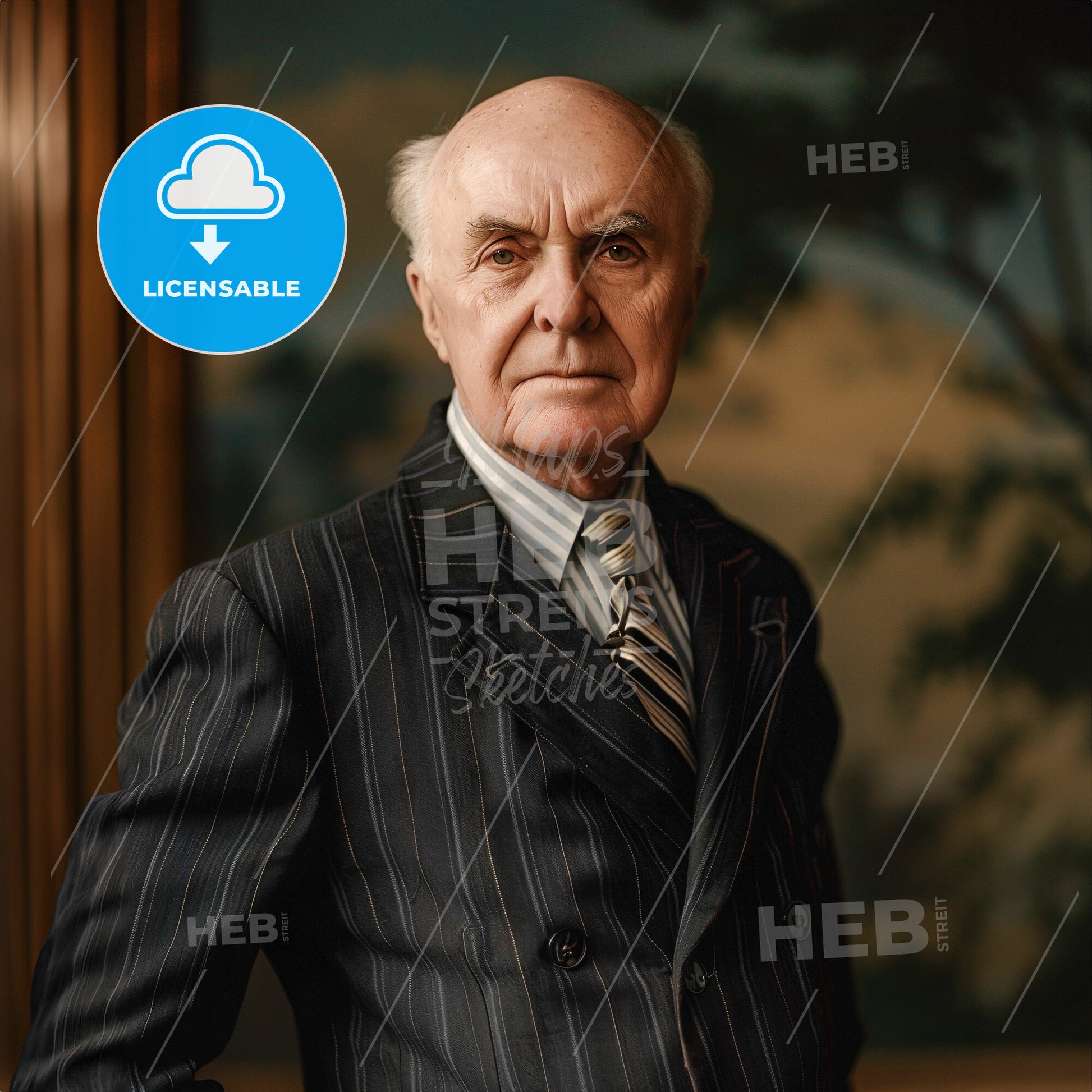 Richard Peery, Born: 1939, American real estate developer - An Old Man In A Suit