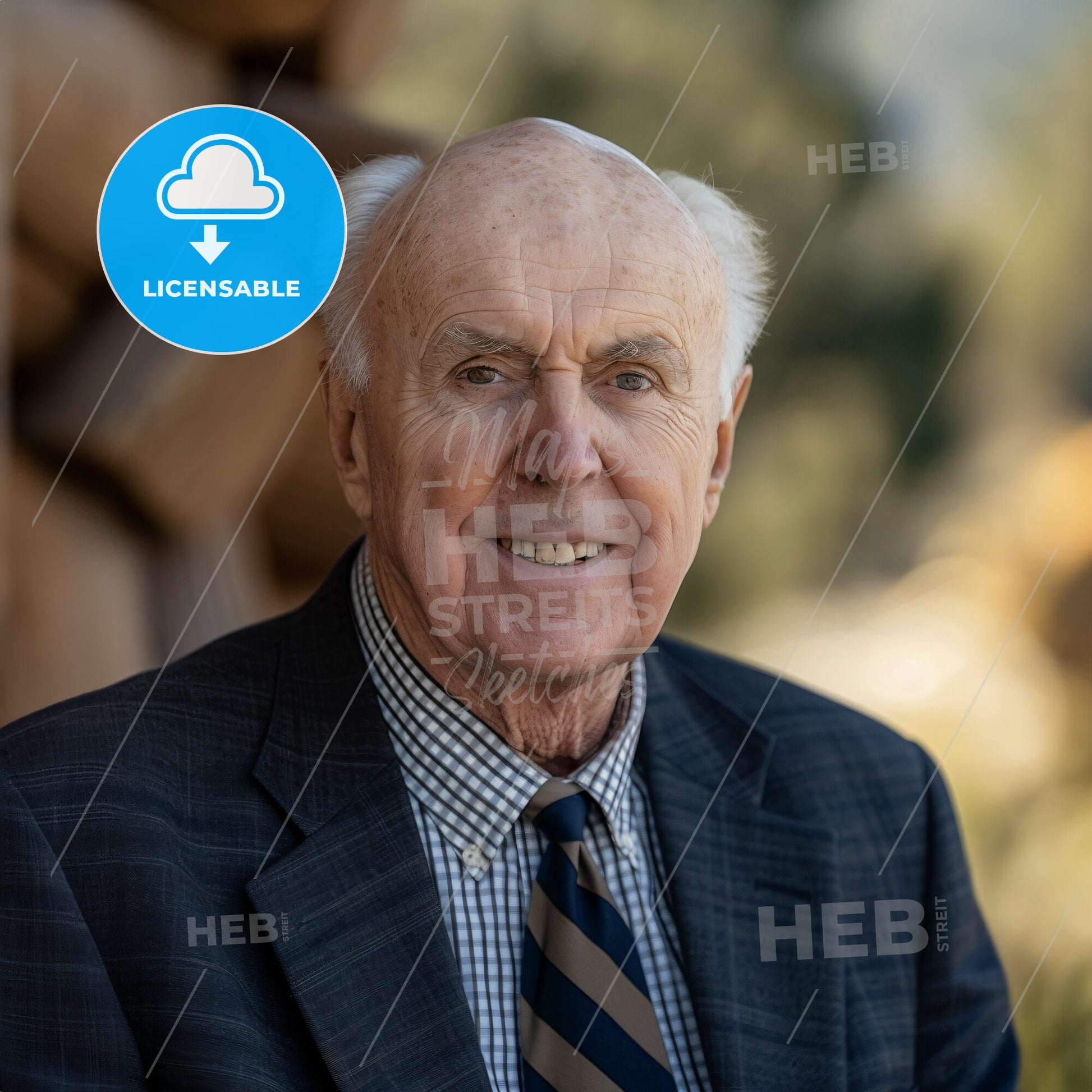 Richard Peery, Born: 1939, American real estate developer - An Old Man In A Suit