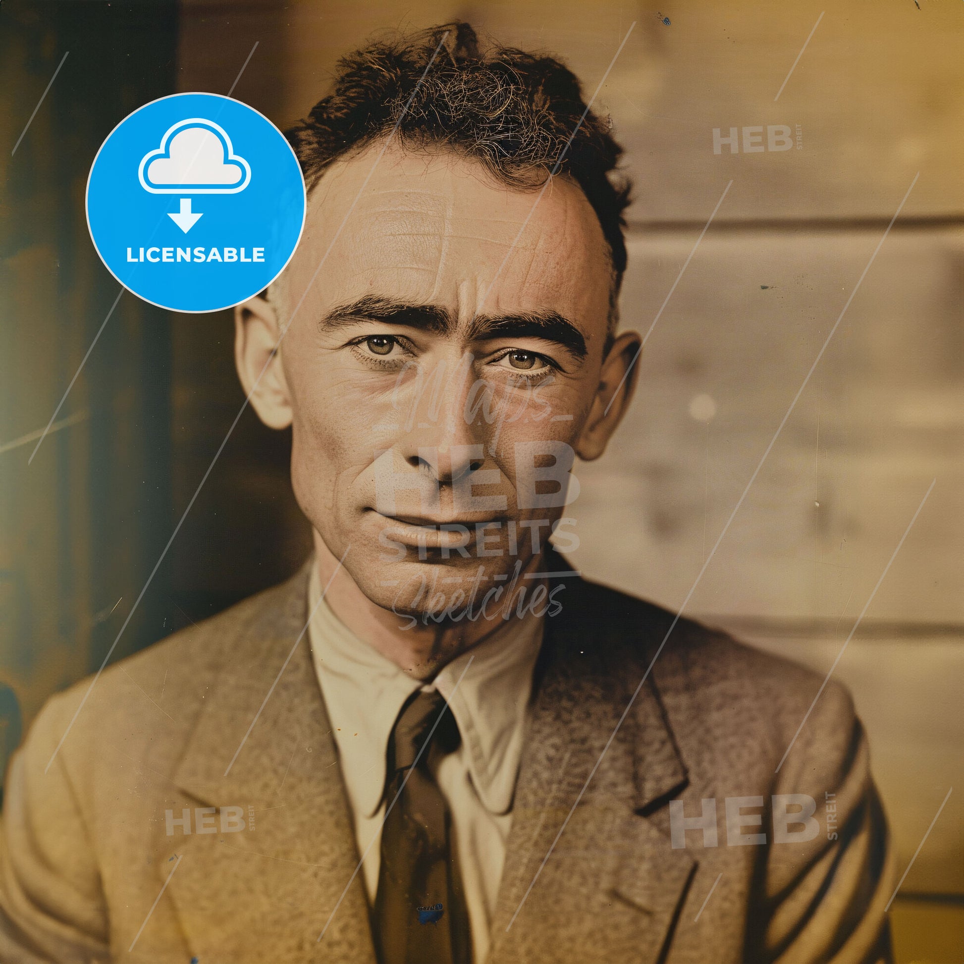 Robert Oppenheimer, 1904 - 1967, American physicist - A Man In A Suit And Tie