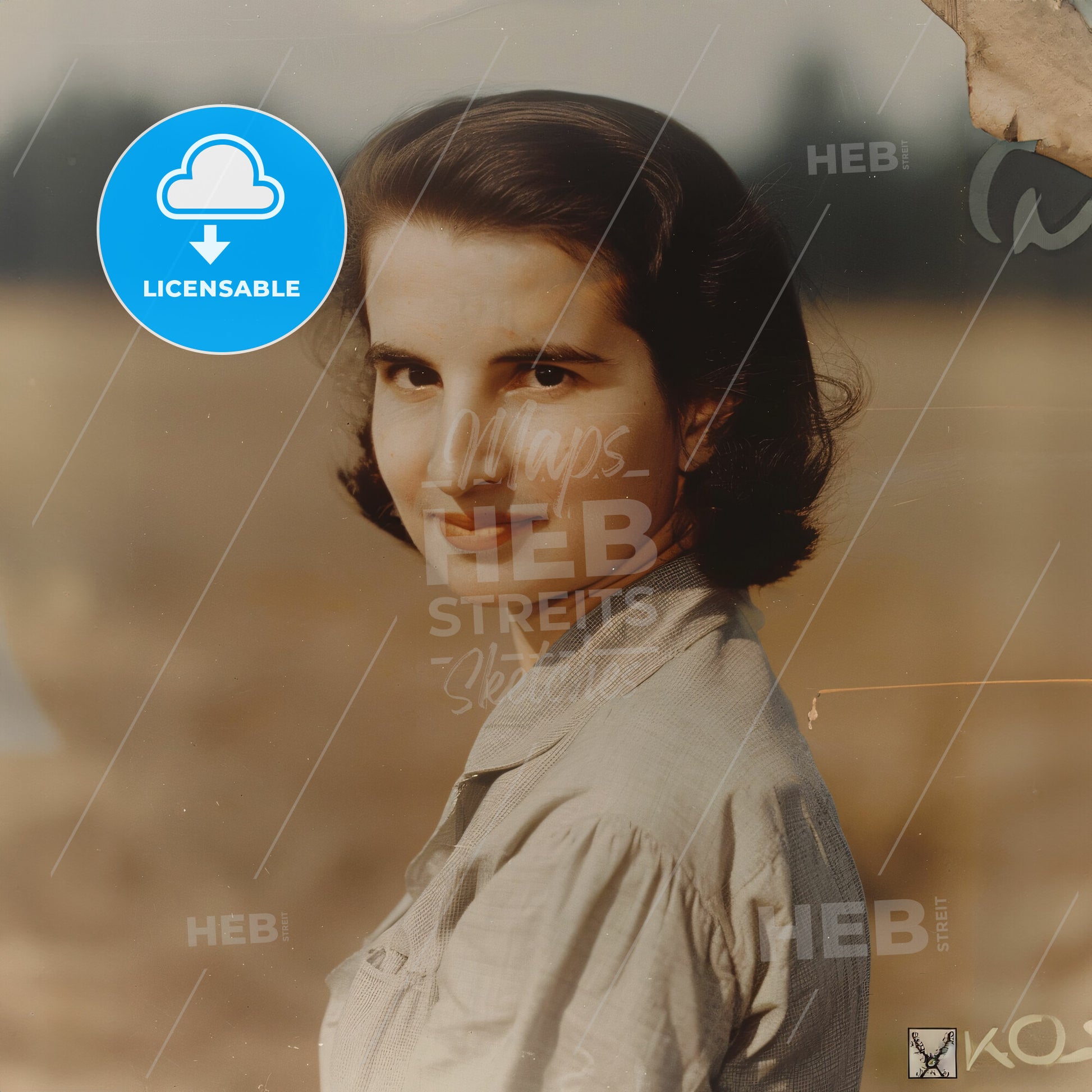 Rosalind Franklin, 1920 - 1958, British biophysicist - A Woman Smiling At The Camera