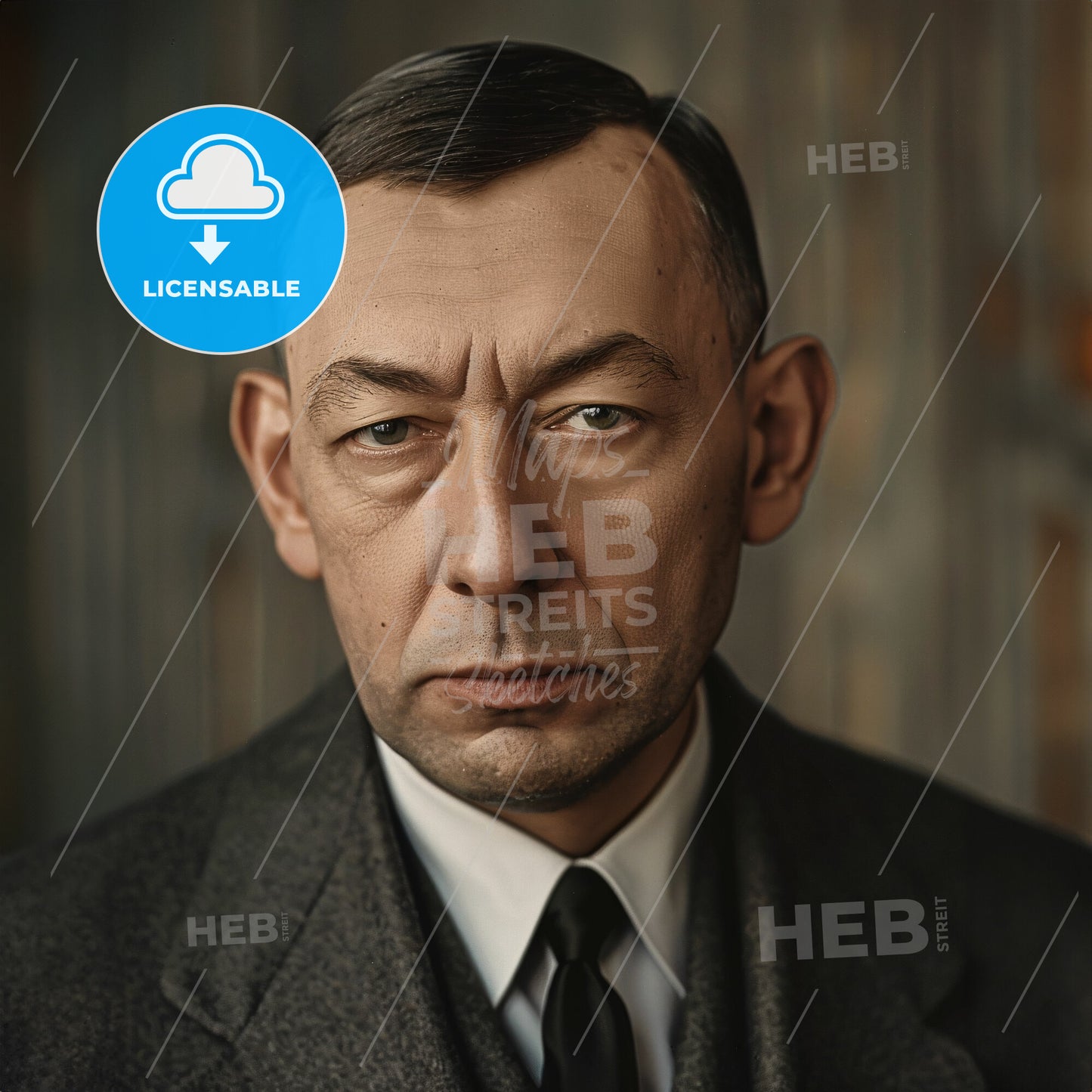 Sergei Rachmaninoff, 1873 - 1943, Russian composer and pianist - A Man In A Suit