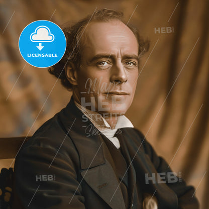 Wilhelm Furtwängler, 1886 - 1954, German conductor - A Man Sitting In A Chair