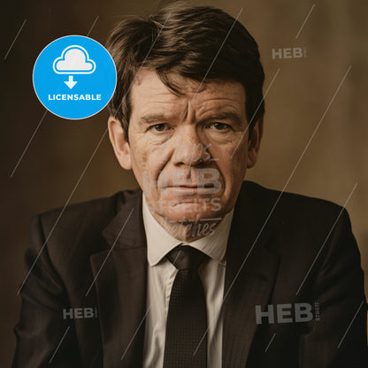 William Harrop-Griffiths, Born: 1946, British anesthesiologist - A Man In A Suit And Tie