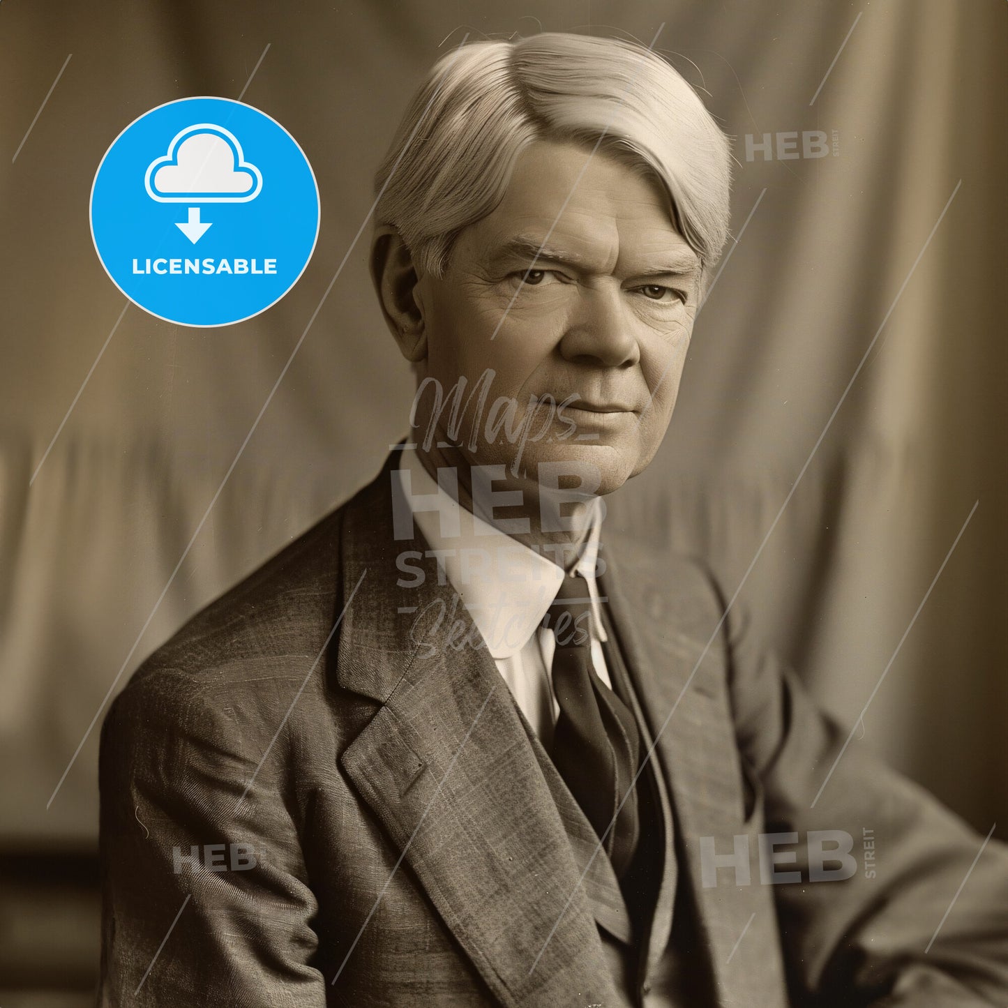 William Heard Kilpatrick, 1871 - 1965, American educator - A Man In A Suit And Tie