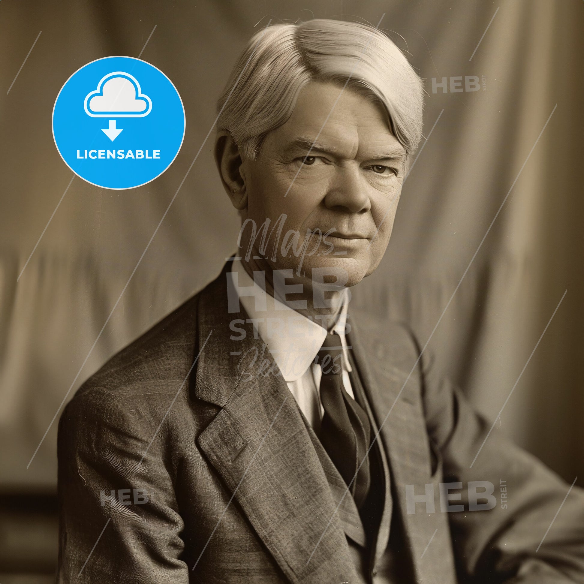 William Heard Kilpatrick, 1871 - 1965, American educator - A Man In A Suit And Tie